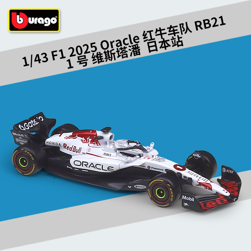 2025 Oracle red bull team RB21 vesta panni station