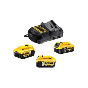 Kit de Inicio con Batería DeWalt 18V XR Li-Ion de 5Ah y Cargador - Product Image 1