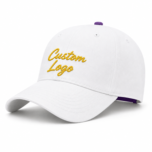 Gorras de Béisbol Personalizadas de Alta Calidad, Gorra Deportiva Blanca con Logotipo Bordado en 3D, Gorra de Golf - Product Image 2