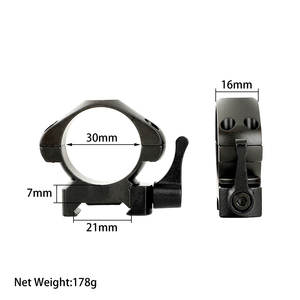 Ohhunt Thép Chính Xác Chiến Thuật Quang Gắn 21Mm Gắn Cơ Sở QD Nhanh Chóng Tách 30Mm Phạm vi Nhẫn - Product Image 6