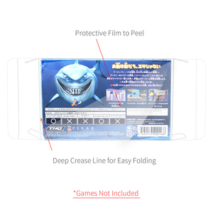 กล่องใส่ตลับเกมพลาสติกใส กล่องป้องกันตลับเกมแบบ CIB สำหรับตลับเกม Gameboy Advance GBA เกมญี่ปุ่น - Product Image 3