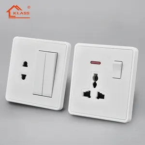 Interruptor de pared moderno de lujo serie KLASS KS9, botón pulsador, iluminación eléctrica, interruptores de pared para PC, interruptor Sonoff personalizable gratuito CN;ZHE