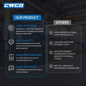 Motorreductor de tornillo sin fin helicoidal serie S, eje hueco, caja de engranajes de transmisión industrial marina, alto par 4000N.m, salida de energía 0-180rpm - Product Image 5