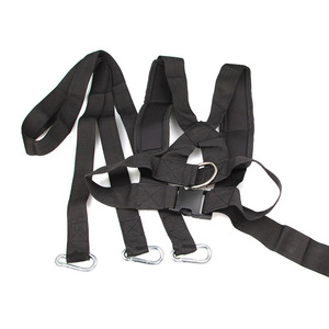 Gilet à bandes de résistance avec sangles réglables pour la course à pied, l'entraînement et le fitness, longueur 33,1-45,7 pouces/84-116 cm, 62,5 pouces/158 cm - Product Image 4
