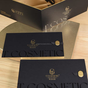 Carte d'invitation de mariage de luxe personnalisée, carte cadeau dorée, carte VIP, impression de brochure haut de gamme, impression de dossier - Product Image 1