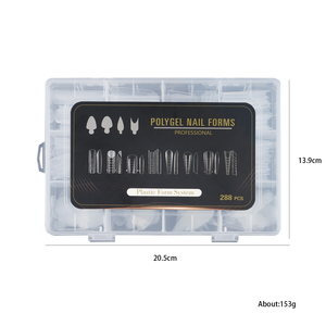 Nouveau produit phare : Kit de 288 autocollants en silicone souple <span class=keywords><strong>pour</strong></span> <span class=keywords><strong>ongles</strong></span>, formes de gel rapide <span class=keywords><strong>pour</strong></span> extension d'<span class=keywords><strong>ongles</strong></span> en cristal - Product Image 3