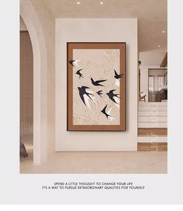 Quadro di Lusso in Stile Nordico <span class=keywords><strong>con</strong></span> <span class=keywords><strong>Stampa</strong></span> ad Acquerello, Natura Morta Floreale <span class=keywords><strong>su</strong></span> Tela <span class=keywords><strong>con</strong></span> Cornice in Lega di Alluminio - Product Image 3