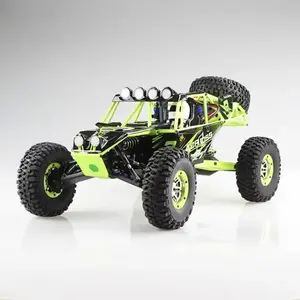 <span class=keywords><strong>WLtoys</strong></span> <span class=keywords><strong>10428</strong></span> 1/10 RC Car 2,4G 4WD eléctrico cepillado Rock Crawler RTR SUV Control remoto todoterreno camión modelo vehículos de juguete - Product Image 6