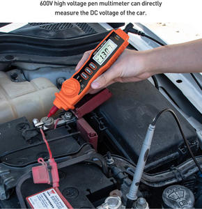 A3002デジタルマルチメータペンタイプ4000カウント、非接触AC/DC電圧抵抗ダイオード連続性テスターツール付き - Product Image 5