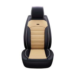 Fundas de cuero PU para asientos de coche, 5 asientos de coche de lujo, 5D talla Universal, para VW Bora Jetta <span class=keywords><strong>Santana</strong></span> - Product Image 5