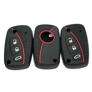 Offerta imperdibile: Cover in silicone per chiave auto Fiat Panda, Grande Punto, Stilo, StreetKa, Urban, <span class=keywords><strong>Doblo</strong></span>, Bravo, Dot, Ducato, 500 - <span class=keywords><strong>Accessori</strong></span> - Product Image 4