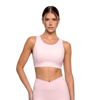 Ensemble 2 pièces de shorts de sport pour femmes, dos croisé, rembourrés, maintien élevé, taille en V, effet push-up fessier, pour Pilates, gym, fitness et yoga