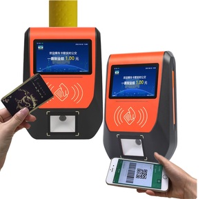 Schoolbus <span class=keywords><strong>Rfid</strong></span> Draadloze Pos Terminal Outdoor Ticket <span class=keywords><strong>Scanner</strong></span> Met Nfc Betaling Chip - Product Image 1