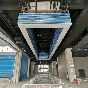 Nhà Máy Giá Vô Cơ sợi lửa Rèm cán màn trập cửa 3hr lửa Đánh giá điện bên mở âm thanh bằng chứng chịu nhiệt - Product Image 1