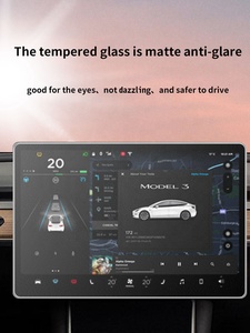 Car Touchscreen HD Matte Anti Fingerprint 9H Tempered Glass Film <b>Screen</b> <b>Protector</b> for Model Y/3 - Product Image 5