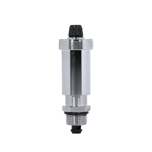 Vanne de purge d'air en laiton nickelé de 1/2 pouce avec commande automatique pour système de chauffage (vente en gros) - Product Image 1