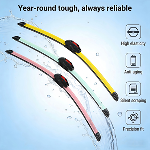 Balais d'essuie-glace OEM en caoutchouc naturel sans armature, longue durée de vie, 12-28 pouces, haute élasticité, toutes saisons, pour pare-brise avant Avensis <span class=keywords><strong>Auris</strong></span> - Product Image 3