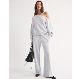Pantalones Deportivos Casuales para Mujer al por Mayor, 100% Algodón con Cordón Ajustable para Uso Diario y Deportivo - Product Image 1