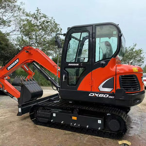 Doosan รถขุดตีนตะขาบไฮดรอลิก DX60 6ตัน Doosan มือสองสำหรับการดำเนินงานในพื้นที่แคบ DH60 DX300 DX225 - Product Image 1