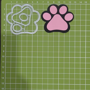Zampa di cane zampa di gatto Die tagli per Scrapbooking sfondo manuale Album decorazione per carta Pet zampe animali artigli in metallo taglio die - Product Image 3