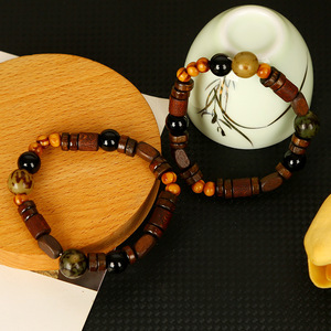 Perles en bois de santal rondes pour la fabrication de bracelets, matériel pour cadeau personnel, AliExpress Printemps 2025 - Product Image 2