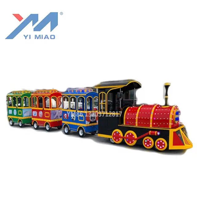 Amusement Children Park Carnival Game Indoor Kiddie Small Electric Mini Battery Operated Track Kids Train Ride On Train For Sale