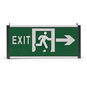 Señal de salida de 3 horas de emergencia de un solo lado o de doble cara de hierro, luz de emergencia con luz de emergencia - Product Image 6