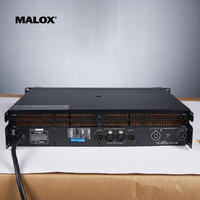 Amplificateur de commutation de classe TD MALOX FP14000 Active 4/8 Ohm Stéréo 2 canaux 14000W avec double subwoofer métallique de 18 pouces