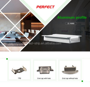 แถบไฟ LED อลูมิเนียมแบบฝังสีเงิน6063-T5สำหรับไฟ LED ขนาด10มม. สำหรับให้แสงสว่างในร่ม - Product Image 1