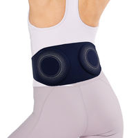 Ceinture de massage vibrante chauffante électrique portable pour la taille, brûle-graisse, soutien lombaire pulsé