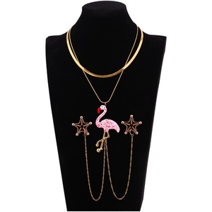 Pinza de pecho sexy para mujer, collar de flamenco, clip de pezón, tornillos de dolor SM, clip de pezón decorativo de acero inoxidable, juguete sexual para adultos - Product Image 4