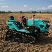 Mini Cultivadora Agrícola Multifuncional de 35 HP al Mejor Precio, con 5 Accesorios de Trabajo Completos para la Agricultura