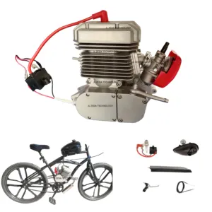 2 tiempos 4 tempos 80cc 100cc bicimotors bike engine kit 70km/h