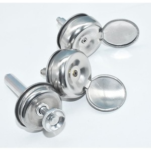 Tapas de botella de alcohol con núcleo de cobre personalizadas de fábrica, tipo bomba, tapas de cobre de acero inoxidable industrial con cierre, tapas de aluminio - Product Image 1