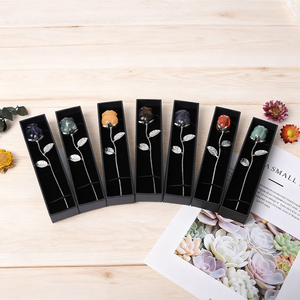 กล่องดอกกุหลาบคริสตัลทำมือสำหรับของขวัญวันวาเลนไทน์ขายส่ง - Product Image 2