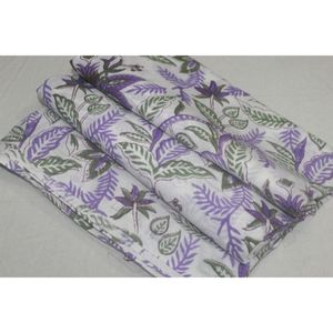 Multi-Colour Flower Print Hand Block Printed Cotton Fabric Wholesale Lightweight Cotton Fabric Indian Floral Dress Making - Product Image 1
