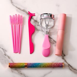 Pinky Leem Wholesale 5 Box 3D Faux Mink Lahes Private Label Natural Invisible Band <b>Eyelashes</b> Faux Mink Lashes Vegan <b>Eyelashes</b> - Product Image 3