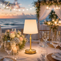 Lampe de table à abat-jour plissé, lampe de nuit LED sans fil pour mariage, fête, chambre à coucher, salon, décoration de la maison