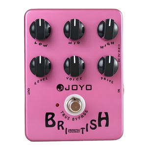 Pedal de Efecto de Retraso Metálico JOYO JF-16 <span class=keywords><strong>UK</strong></span> para Guitarra e Instrumentos de Cuerda - Simulador de Amplificador de Sonido con Circuito Bruce - Product Image 3