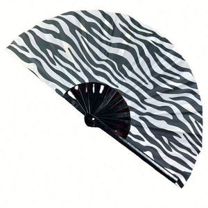 High Quality Big Size Clack Kung Fu Rave <b>Hand</b> <b>Fans</b> With Factory Price - Product Image 3