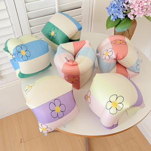 Bouée de natation gonflable ronde pour adultes et enfants, jouet aquatique en PVC, motif rayé, aide à la natation unisexe - Product Image 2