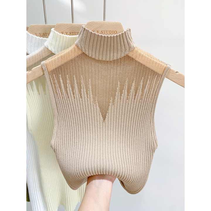 Casual Half High Neck Sweater