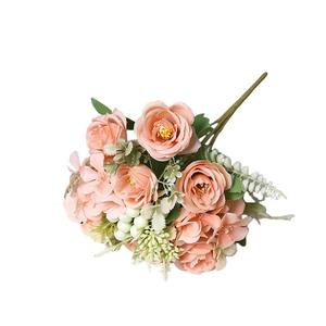 ดอกไม้ประดิษฐ์ MY-Berry <span class=keywords><strong>Princess</strong></span> Rose ดอกไม้ปลอม ตกแต่งบ้าน โรงงานขายส่ง ผ้าไหม จัดดอกไม้งานแต่ง - Product Image 5