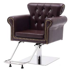 Foshan klasik lüks basit moda berber koltuğu lüks kuaför koltuğu ergonomik dayanıklı özellikleri ayarlanabilir kuaför koltuğu - Product Image 6