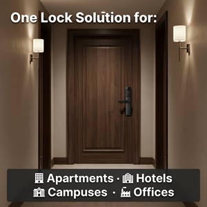 Serrure RF433 pour les projets intelligents IoT de moins de 1G pour les dortoirs scolaires, les appartements, les hôtels, solution IoT intégrée PB01 RF433 Smart Door - Product Image 6