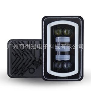QIDEWIN 4x6 Square <b>Led</b> <b>Headlights</b> 5500Lm Aluminum Alloy For Automotive Retrofit Upgrade - Product Image 3