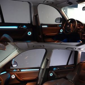 Luz Ambiental para Auto con 64 Colores de Arcoíris para BMW X3 X4 F25 F26 2012-2017, Iluminación Ambiental Interior, Barra de Luces LED de 12v - Product Image 5