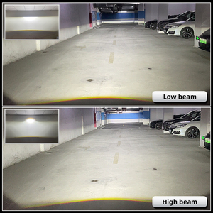 เลนส์โปรเจคเตอร์ LED LK2 อัพเกรดไฟหน้าแบบคู่รูปวงรี ชิปเสริมไฟสูง 15000 ลักซ์ ระยะมองเห็นไกล - Product Image 6