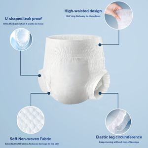 Dh Health, pantalones de pañales desechables para adultos de alta absorción, gran oferta, ropa interior de Hospital para adultos mayores con función impresa - Product Image 3