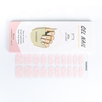 Autocollants temporaires pour enfants, conçus par OEM, 2026, autocollants pour ongles en gel, autocollants pour nail art